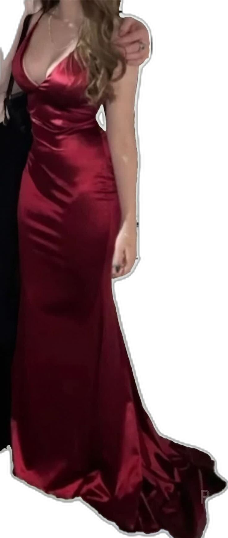 Sexy Mermaid Burgundy Spaghetti Straps Prom Dress 22th Birthday Outfits P750