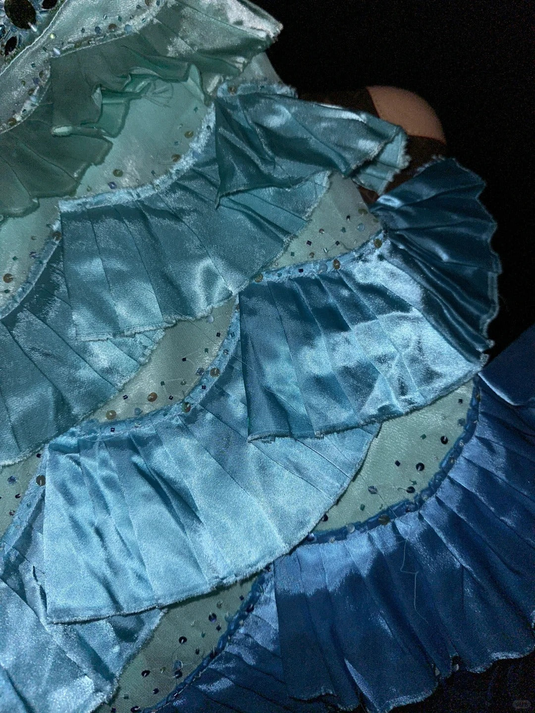 Blue Beaded Gorgeous Homecoming Dress Short Tulle Ball Gown Evening Dress gh4427