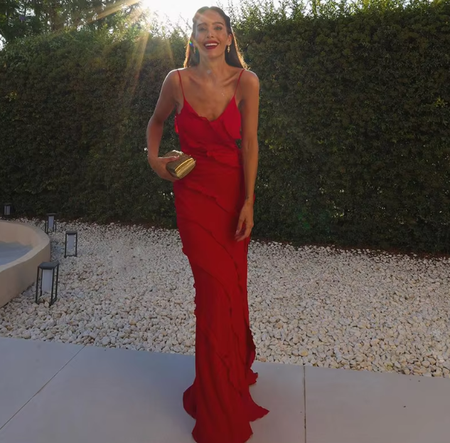 Red/Black elegant fashion spaghetti straps long layered chiffon ruffled ball gown, evening dress, party dress gh2738