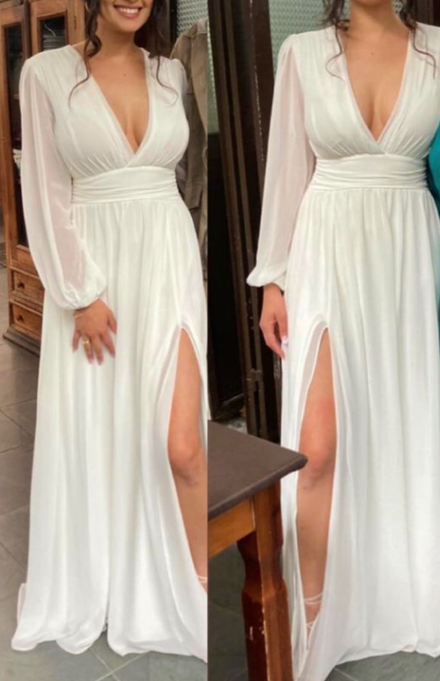 Chiffon Long Prom Dress Fashion Evening Dress fg4842