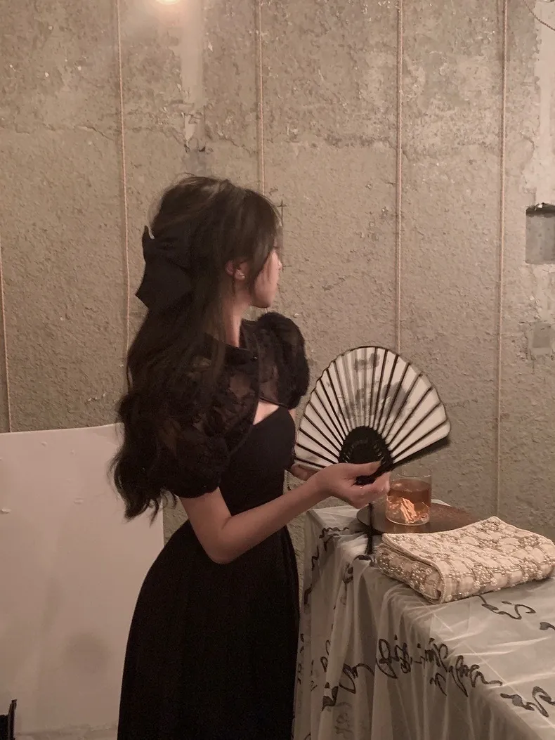 Elegant Dress for Women Casual Party Fashion Dress A Line Midi Prom Dresses fg4237