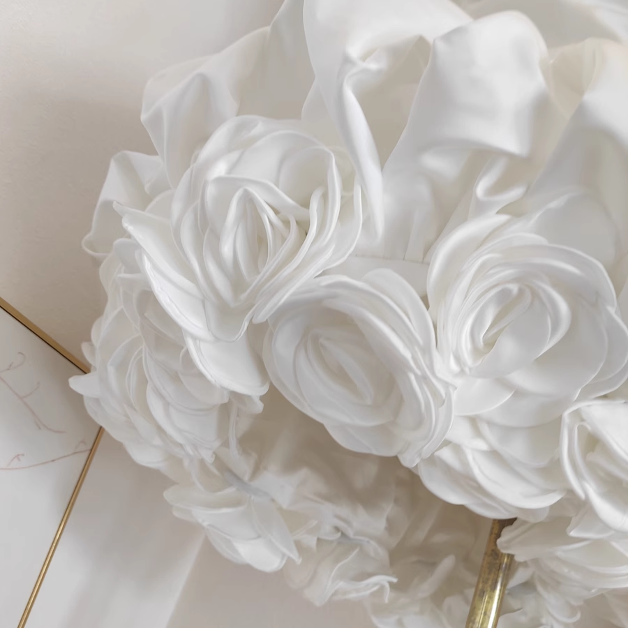 Sexy Ball Gown Sweetheart White Satin Vacation Dresses Short Birthday Outfits SD329