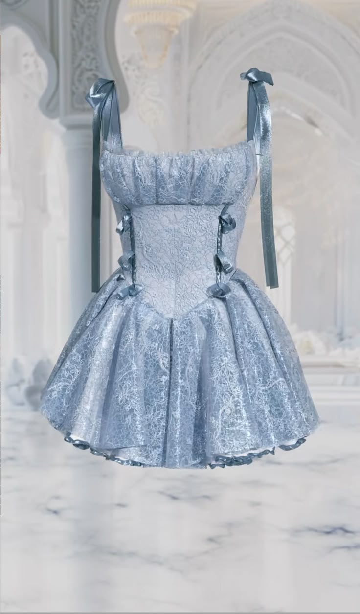 Pretty A line Spaghetti Straps Light Blue Lace Short Mini Formal 8th Grade Homecoming Dress Summer Middle School Hoco Dresses Birthday Outfits W1173