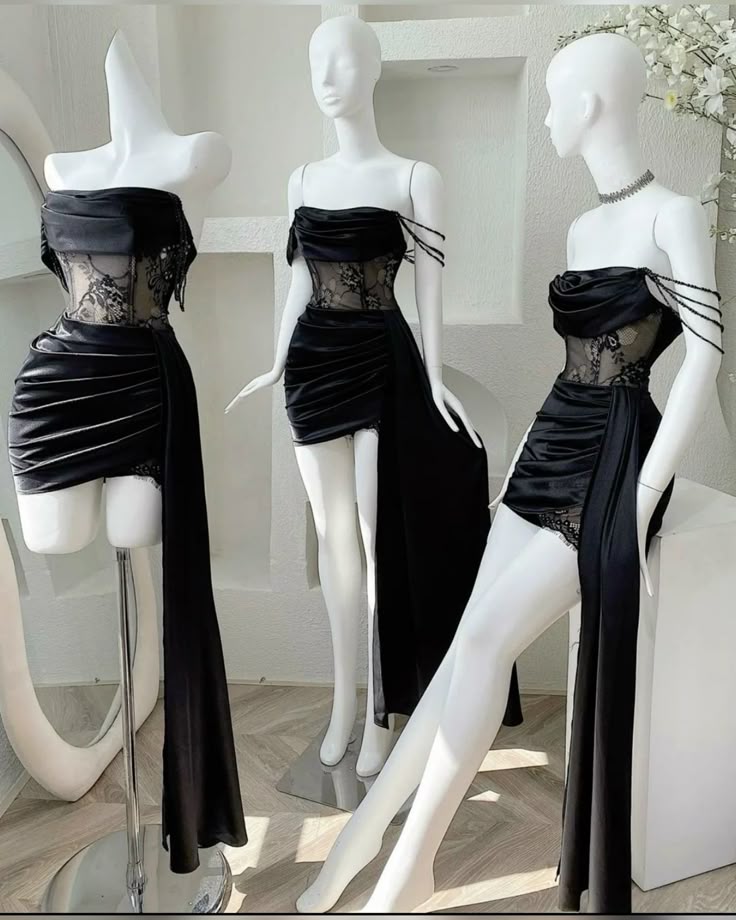 Vintage Sheath Strapless Little Black Dress Short Mini Formal 8th Grade Homecoming Dresses Summer Middle School Hoco Dress Birthday Outfits W1176