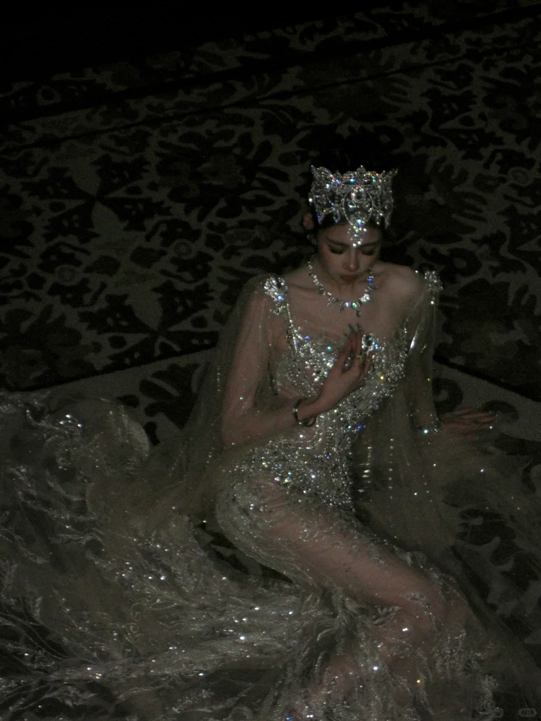 Pretty Wedding Dress Mermaid Sequin White Long Luxury Wedding Dresses Bridal Gowns Brides Gown WD077