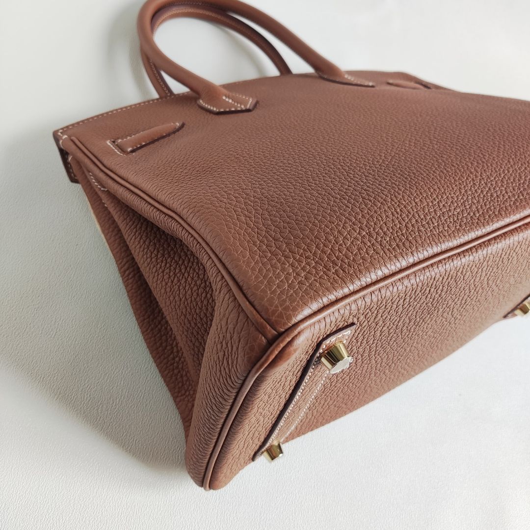 Hermès 30 Birkin Gold with Gold Hardware