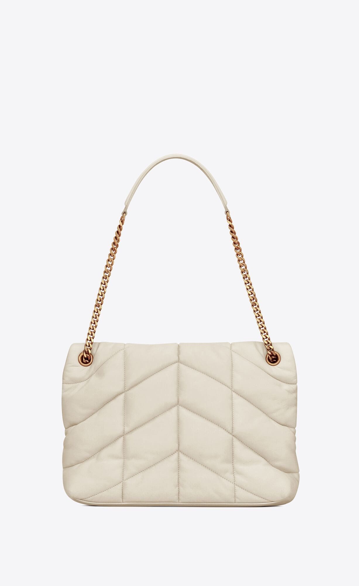 Saint Laurent PUFFER MEDIUM BAG IN QUILTED NAPPA LEATHER