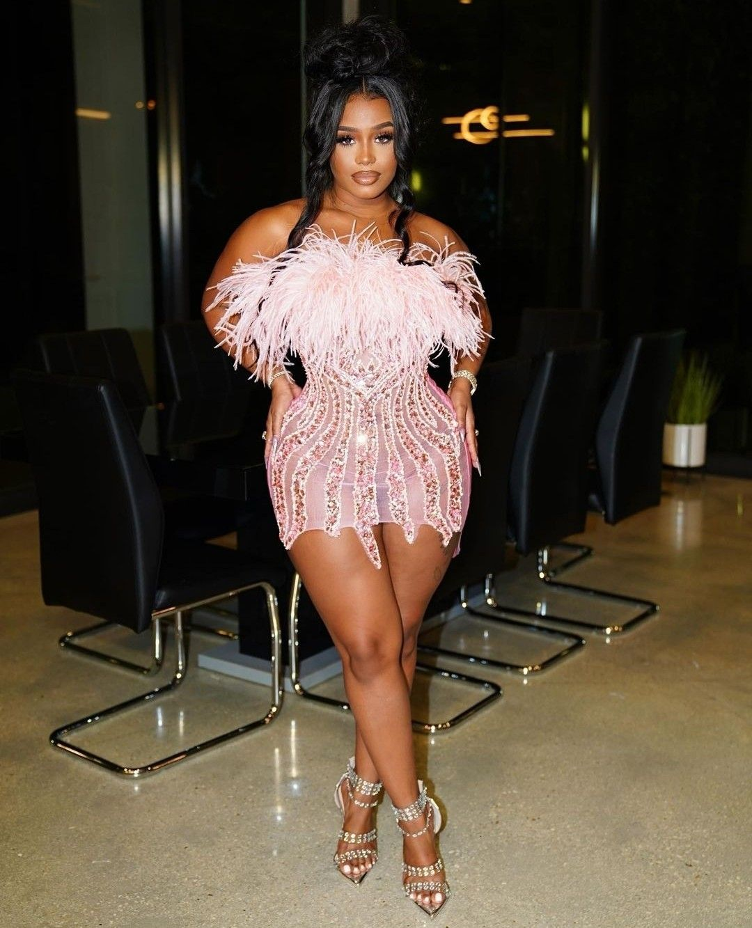 Gorgeous Strapless Pink Sheath Short Cocktail Dress Birthday Dress S744