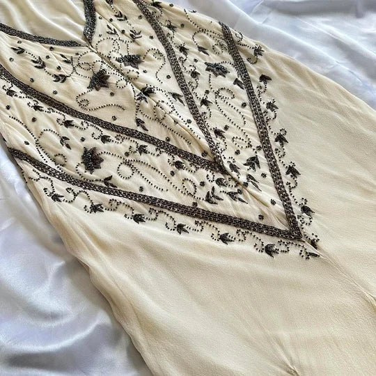 Sparkly Mermaid Sleeveless Straps Champagne Long Prom Dress fg5058