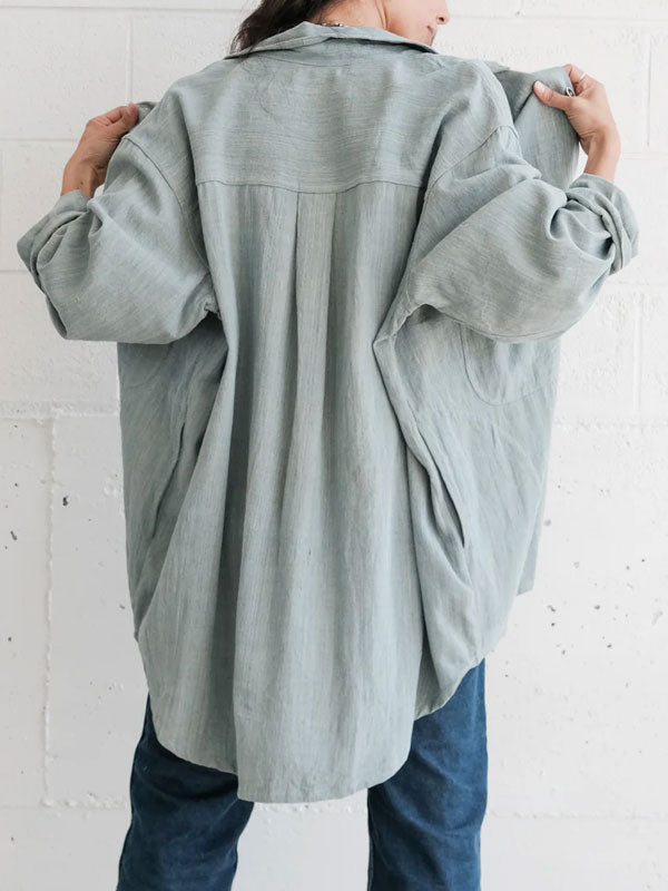 Loose Casual Simple Women's Shirt