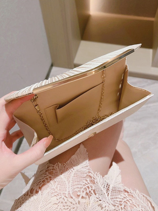 Satin Dinner Bag Luxury Banquet Clutch