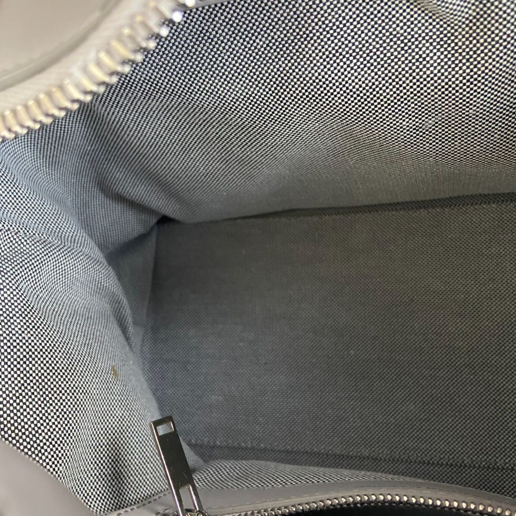 Alexander Wang Grey Smooth Leather Top Handle Bag