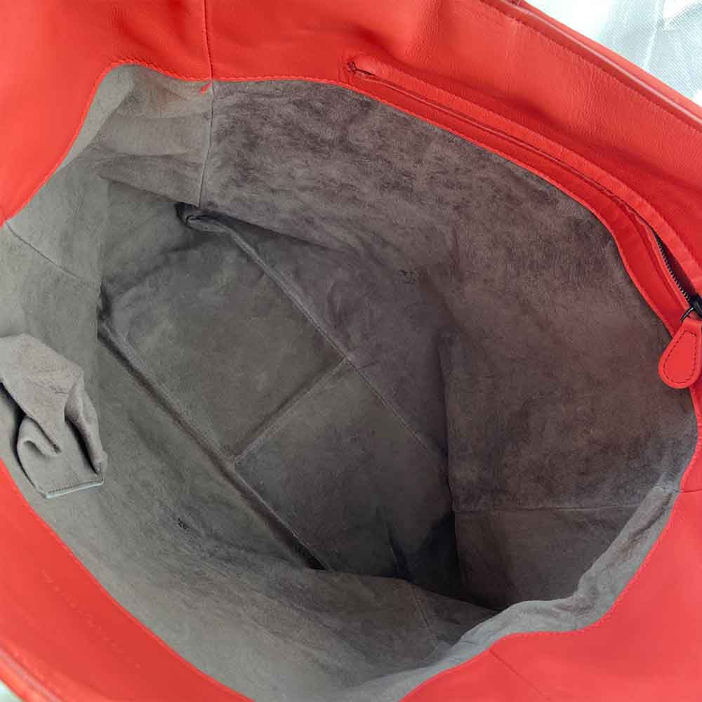 Bottega Veneta Red/Orange Ombre Tote Bag