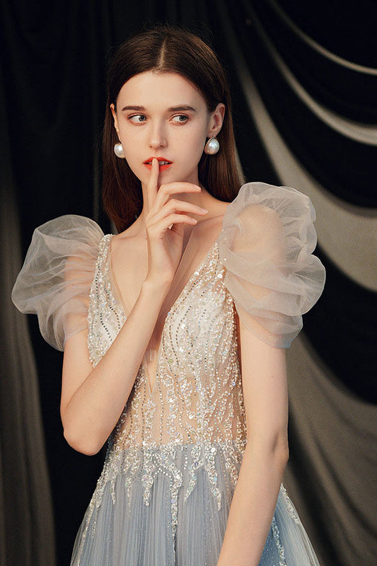 loveedsTM-Starry sky basket banquet temperament evening dress