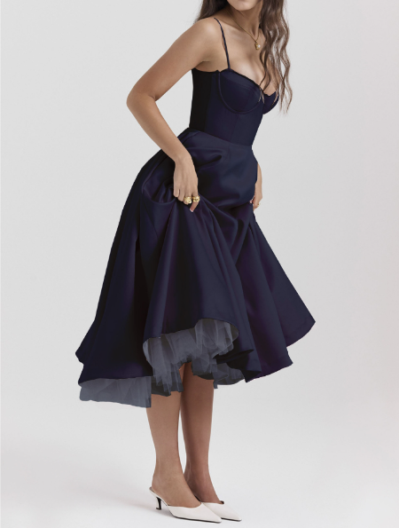 loveedsTM-puff sleeve dress