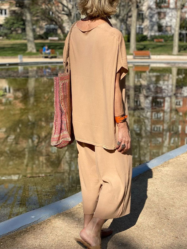 Comfortable Vacation Cotton Linen Women's Suits