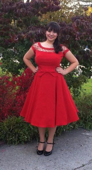 Red Short Homecoming Dress cg10331