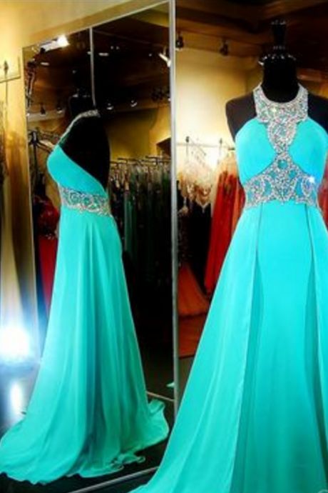 New Arrival Luxury Blue Prom Dress,Long Prom Dress,Evening Dress,blue Evening Gown cg10922