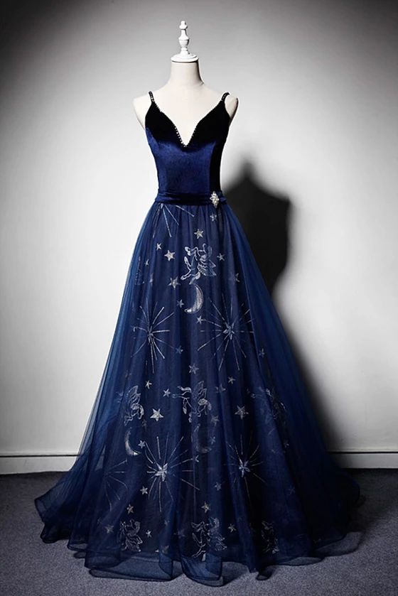 Sexy navy Prom Dress evening dress cg11057