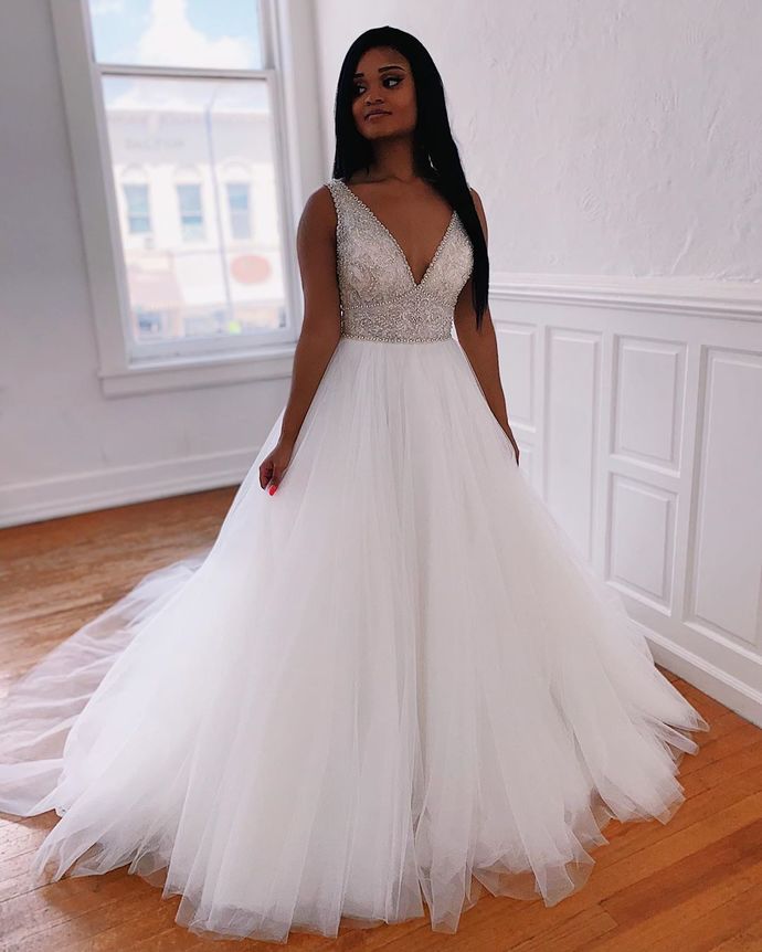 Heavy Beaded Wedding Dresses,Wedding Dress,Custom Made Wedding prom Gown cg12406