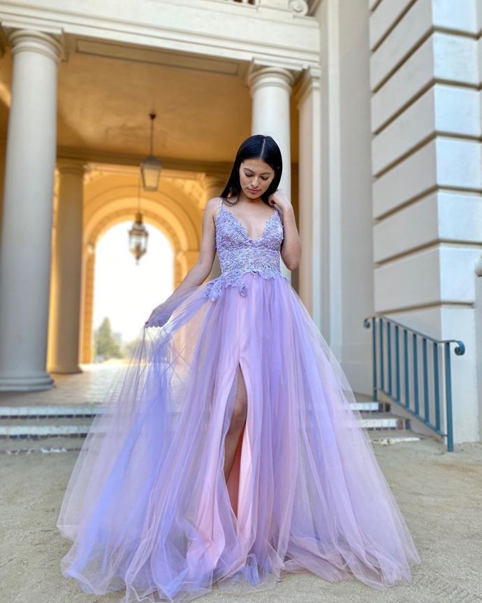 Newest V-Neck A-Line Prom Dresses, Evening Dress Prom Gowns, Formal Women Dress,Prom Dress cg12607