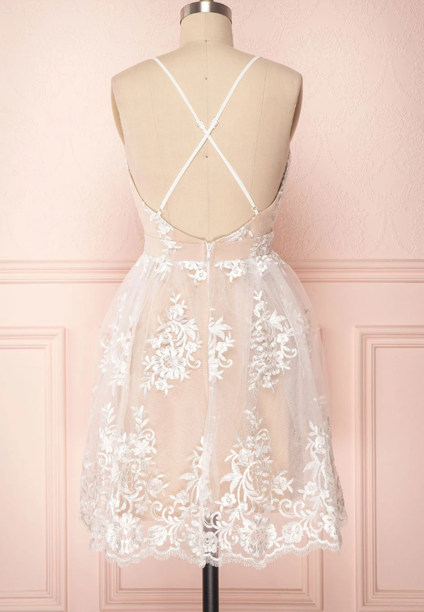 champagne tulle bridesmaid dress Homecoming Dress cg13083