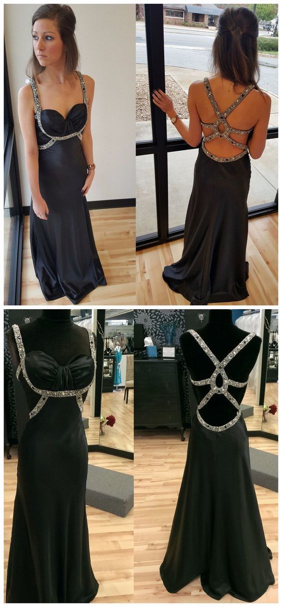 Sweetheart Open Back Cheap Long Evening Prom Dresses cg13821