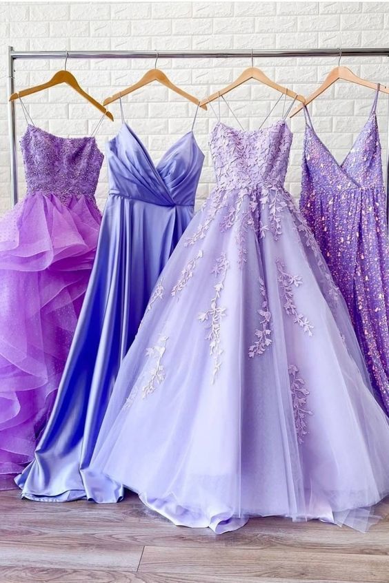 Long Tulle Prom Dresses Spaghetti Straps Formal Evening Party Dress cg13953