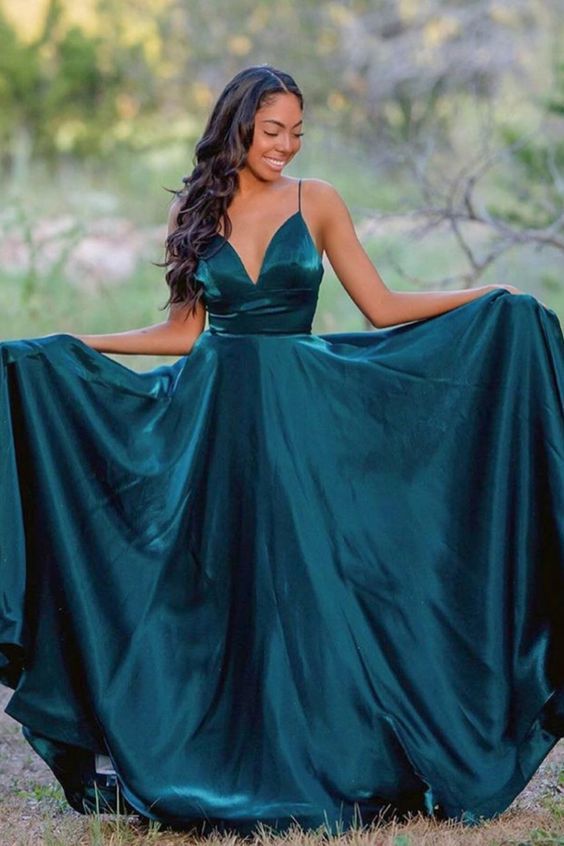 Tie Back Long Prom Gown with Train cg13954