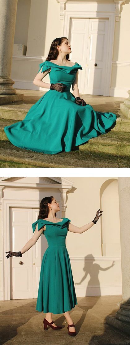 Green Off the Shoulder Party Dress prom dress simple evening dress cg14170