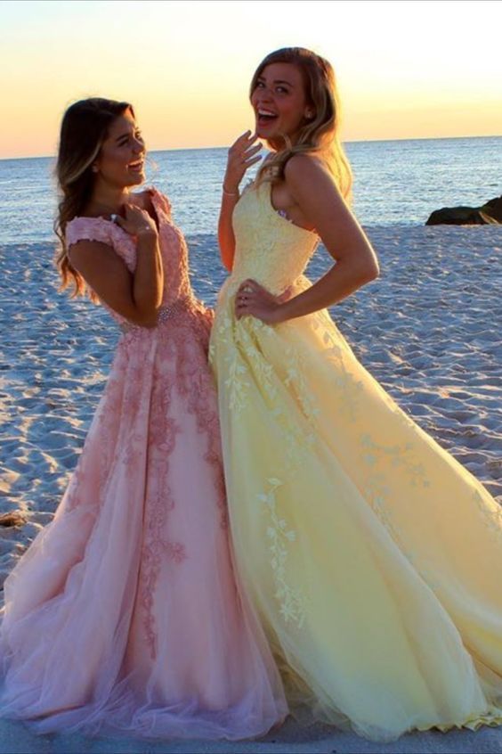 Princess Lace Prom Dress cg14588