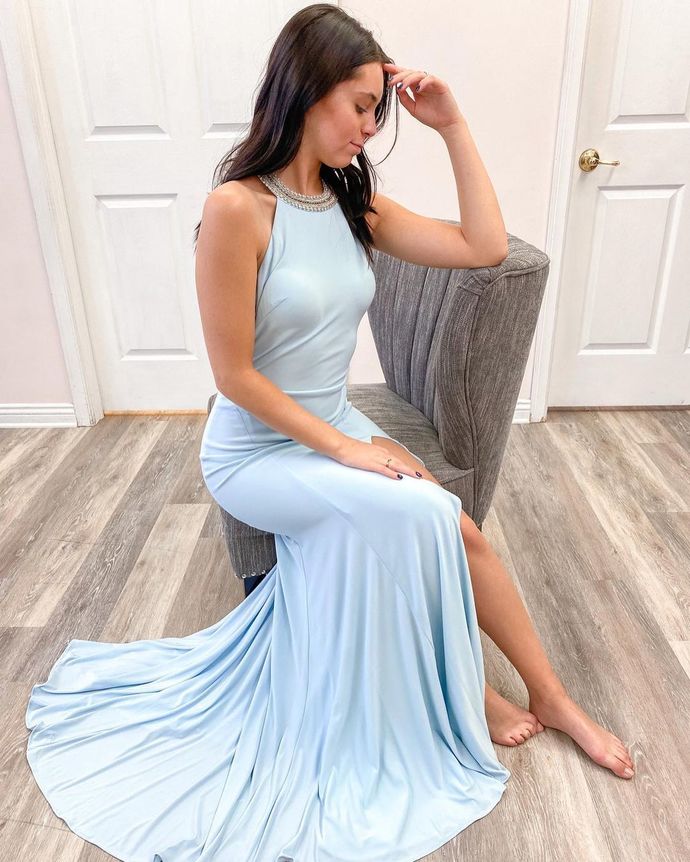 Charming Prom Dress,Halter Prom Dress,Newest Prom Dress,A-Line Prom Dress cg15140