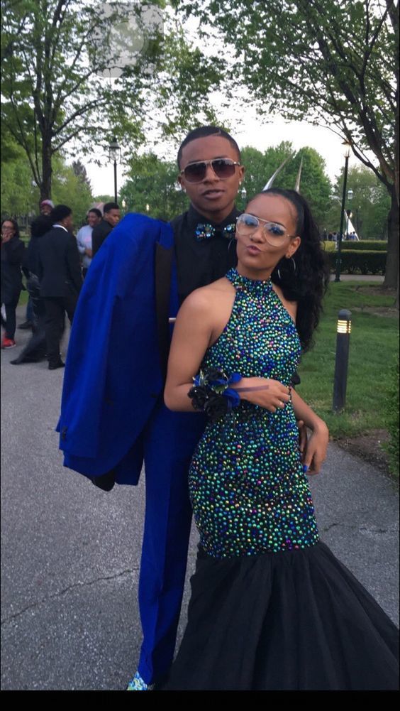 Halter Neckline Mermaid Prom Dress With Beading cg15231