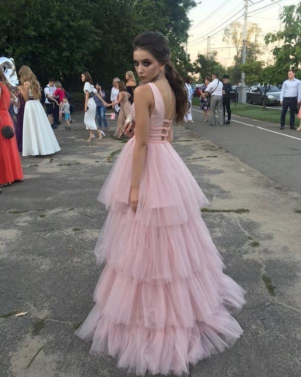 Sexy V-Neck A-Line Prom Dresses, Evening Dress Prom Gowns, Formal Women Dress,Prom Dress cg15384