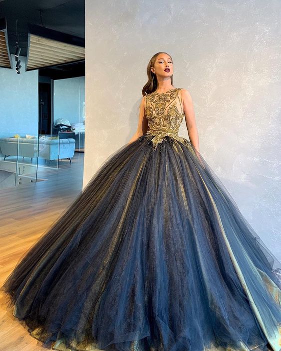 A line ball gown long Prom Dress cg15595