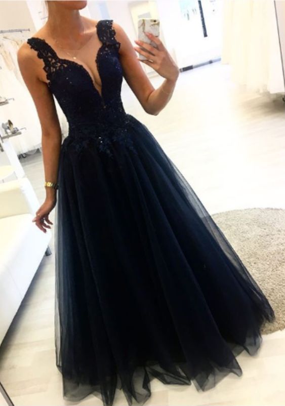 black Prom Dresses evening gown cg15782