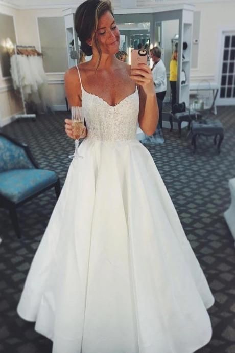 A Line Long Evening Dress,Formal Dress prom dress cg15959