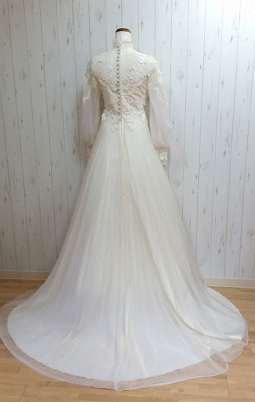 Charming Wedding Dresses,White A-line High Neck Bridal Gowns, Long prom dress cg16155