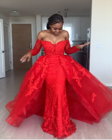 Long Sleeve Lace prom dress,Long Prom Dress, Prom dress cg16176