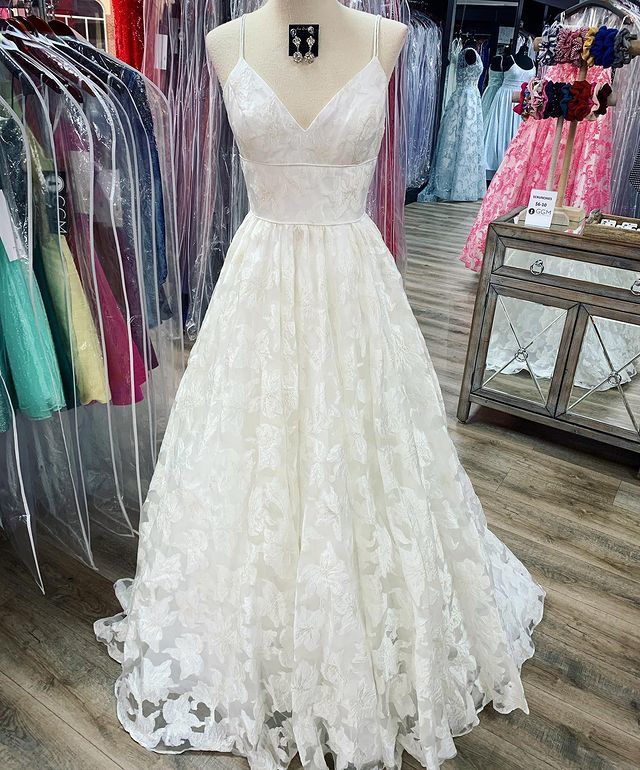 Charming V-Neck A-Line Prom Dresses,Long Prom Dresses,Cheap Prom Dresses cg16490