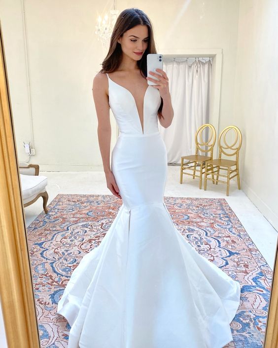 Gorgeous Wedding Dresses mermaid Prom Dress cg16632