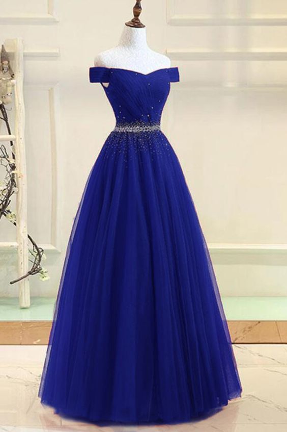 royal blue prom dress for girls cg16959