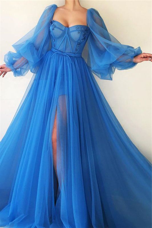 Tulle Long evening dress Prom Dress cg17021