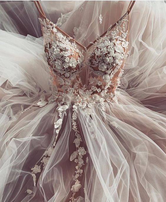 A-line Spaghetti Straps Long Prom Dresses Party Dresses cg17162