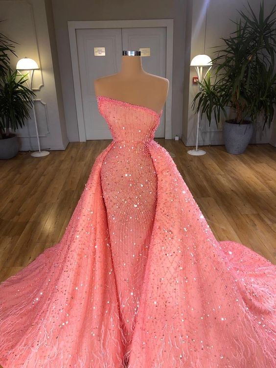 Pink long prom dress formal evening dress, party dress cg17259