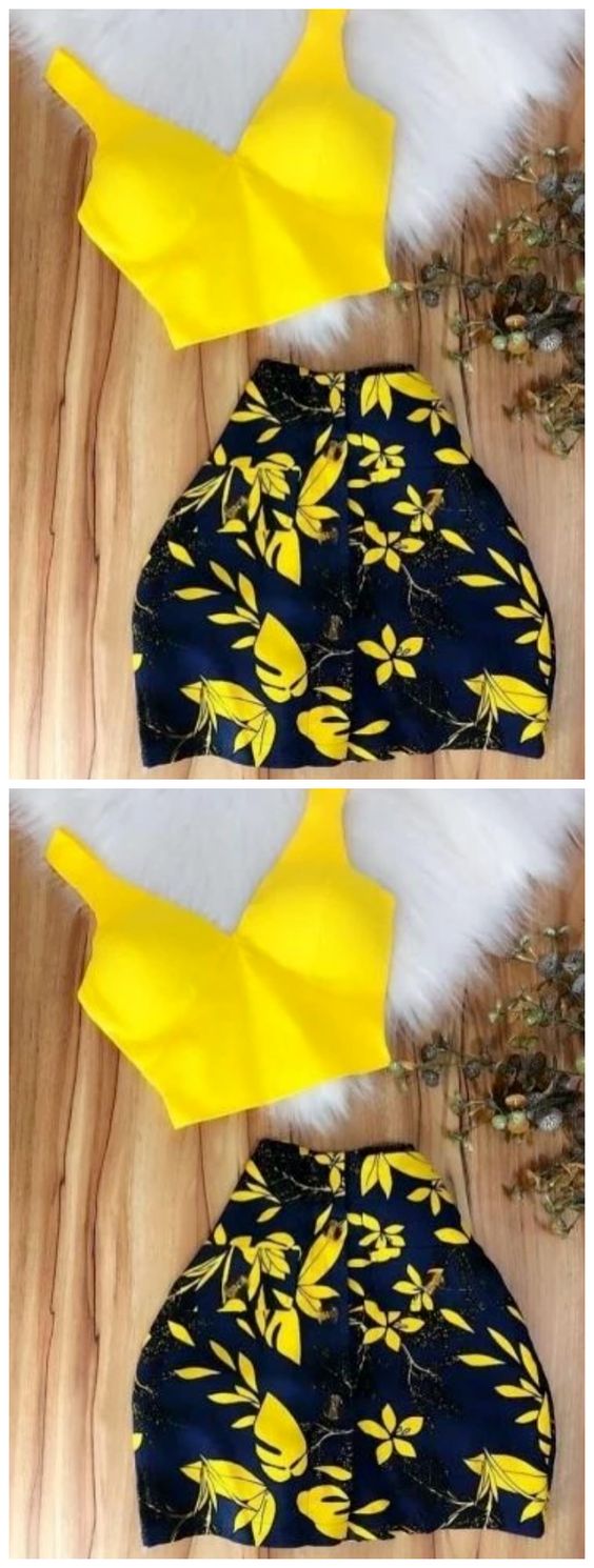 Homecoming Dresses yellow short party dress cg17563