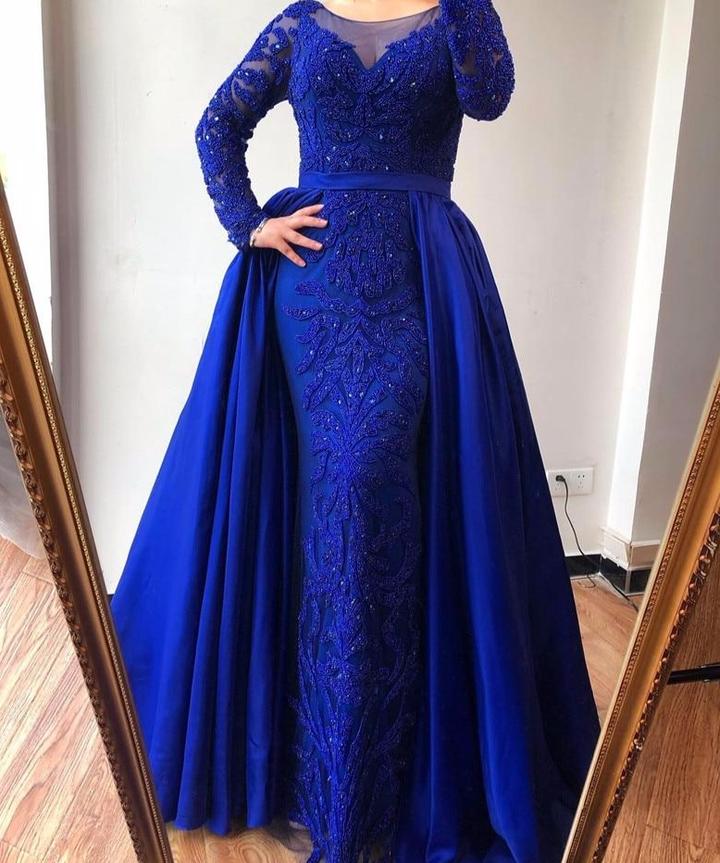 Sexy Sheer Long Sleeve Evening Dresses Crystal Beaded Muslim Prom Dress Party Gown cg17629