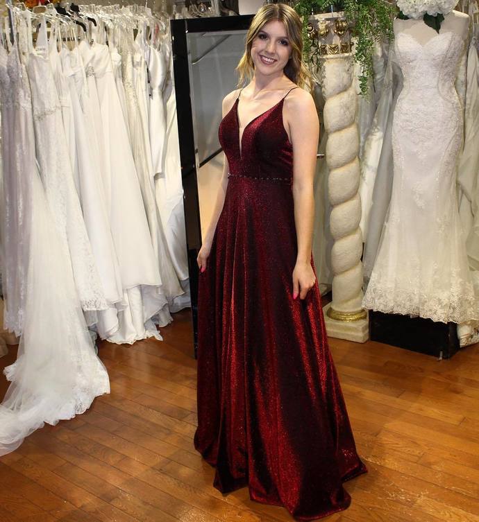 Burgundy Prom Dress,Evening Dress,Prom Dresses cg17994