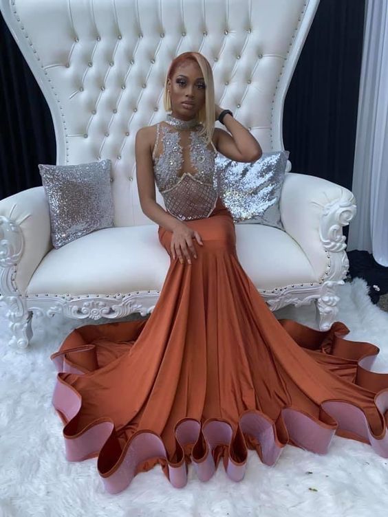 Mermaid long Prom Dress, Formal Gown cg18243