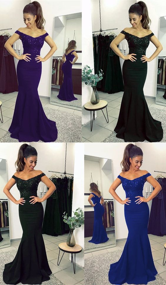 Elegant Mermaid Formal Dresses Charming Prom Dress cg18954